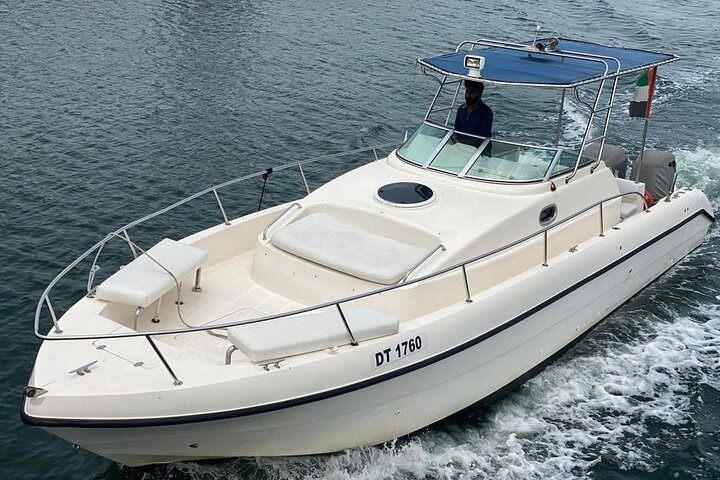 Experience the beauty of Dubai from the water on a private yacht. Explore stunning landmarks like the Burj Al Arab and Palm Jumeirah as you glide through the Arabian Sea.